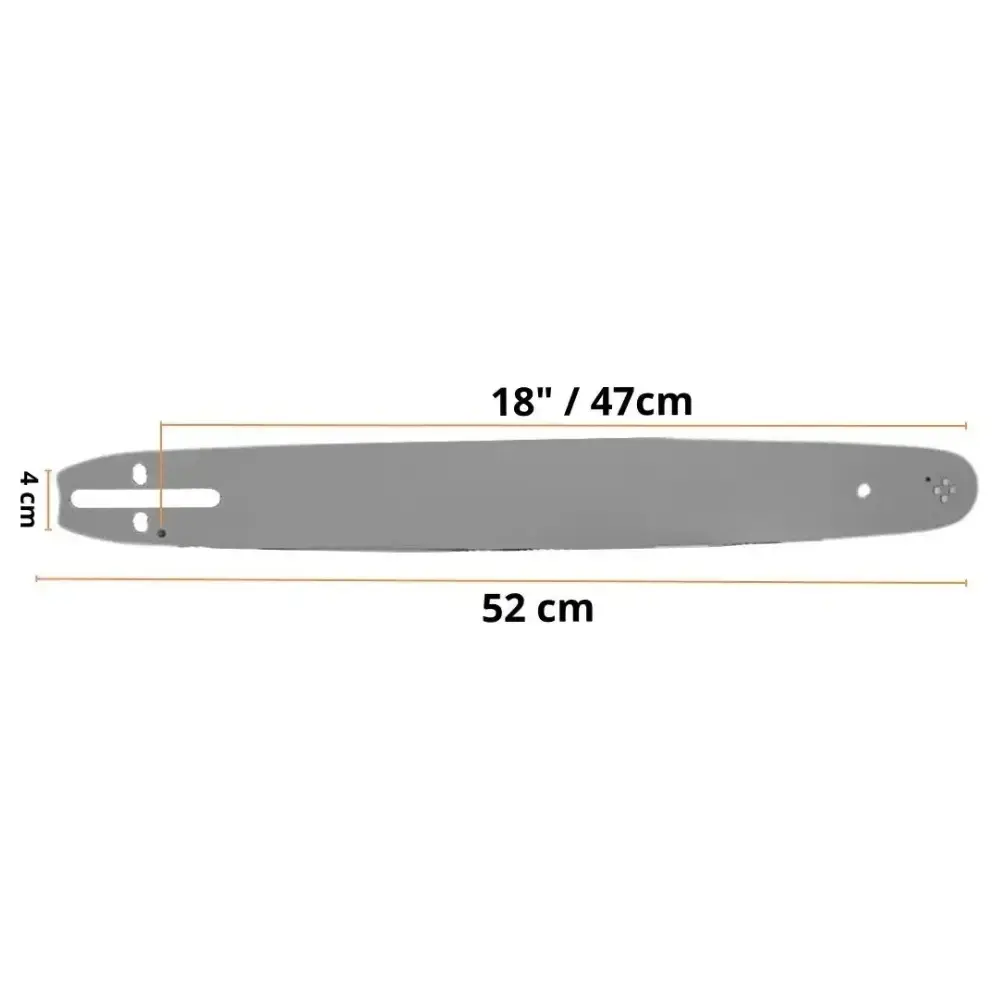 Sabre para motosserra 18 polegadas 1,5MM Evald — fotografia 3