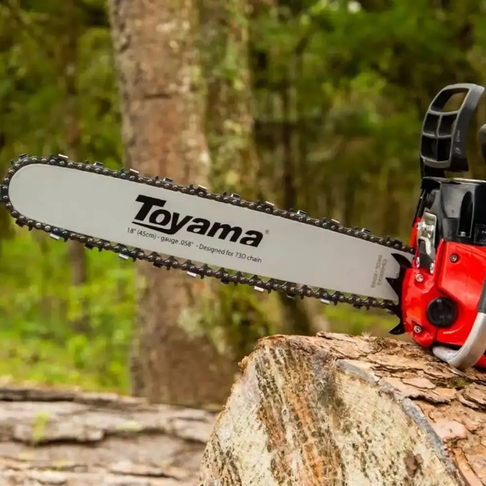 Sabre para motosserra ponta dura 20PL 1,6MM 51CM 72 elos Toyama — fotografia 5