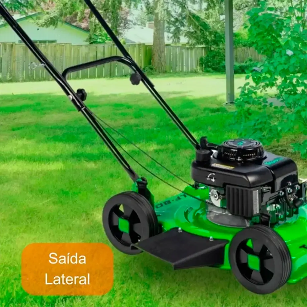 Cortador de grama gasolina 3,5 HP 4T LF-80G Trapp — fotografia 5