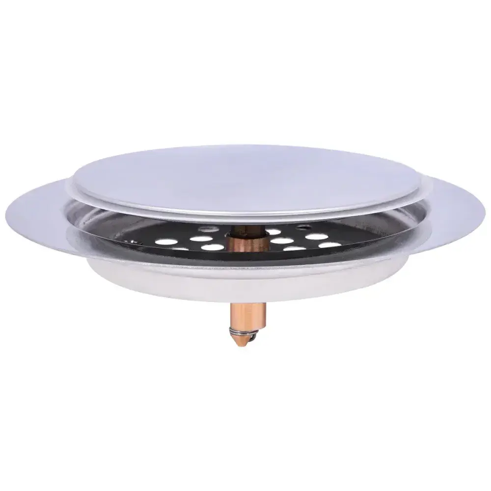 Ralo de banheiro click up redondo 9,5CM Liege — fotografia 5