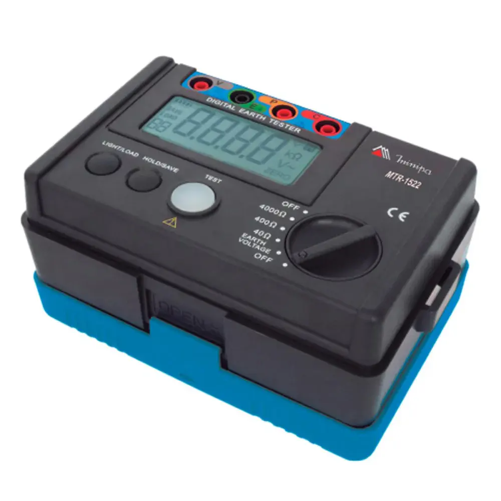 Terrômetro digital MTR1522 cat iii 600V Minipa — fotografia de referência