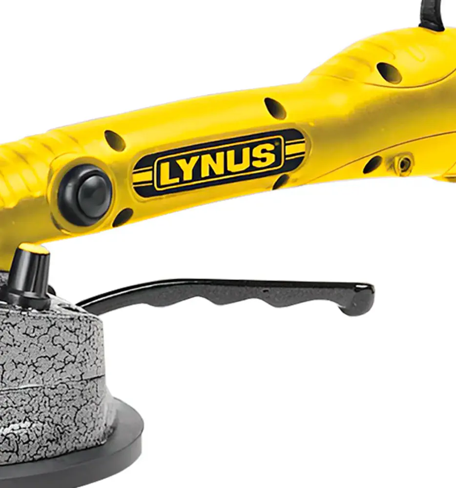 Maquina para assentar piso APLB-125 com bateria 12V Lynus — fotografia 4