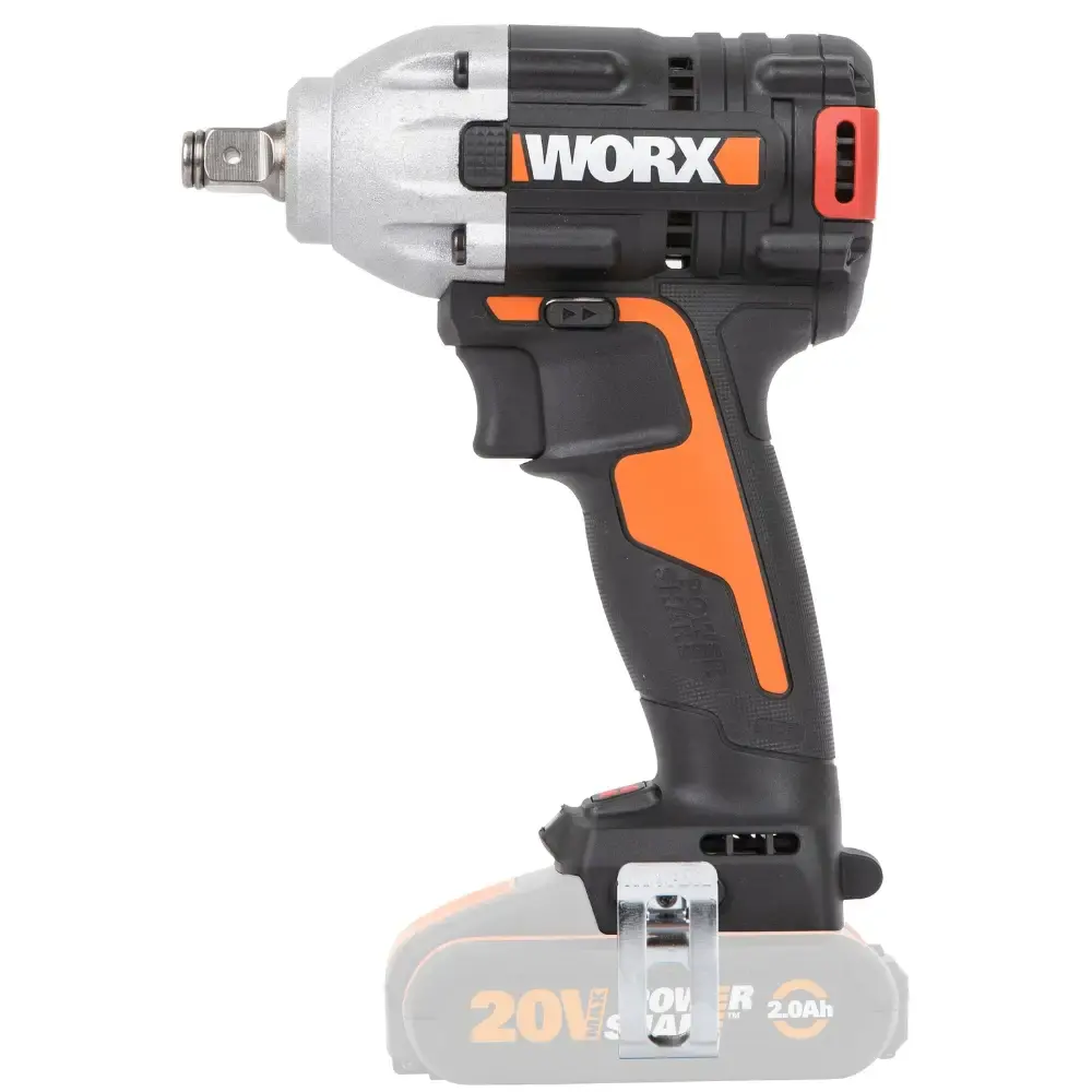 Chave de Impacto 1/2 polegadas 20V + Bateria 20V 2Ah e Carregador Bivolt WX272.9 WORX — fotografia 3