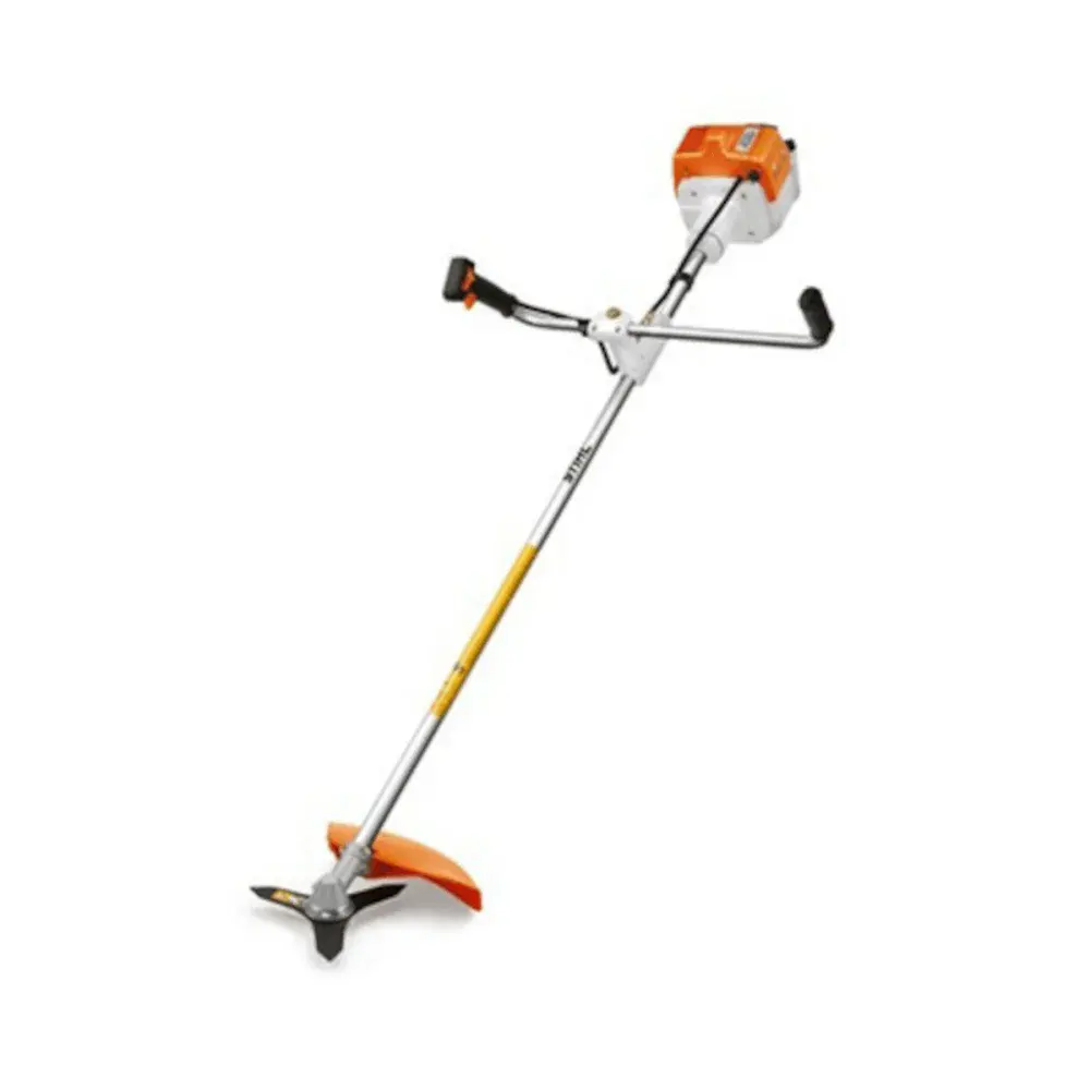 Roçadeira a gasolina fs 220 com lâminas 3 pontas 1.7KW Stihl