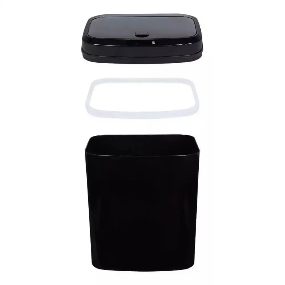 Lixeira automática sensor de aproximação 16 litros com USB Kala Branco — fotografia 9