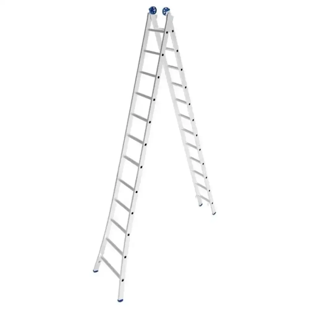 Escada de Alumínio Extensiva 2 x 12 Degraus 3.65 x 6.17 Metros MOR