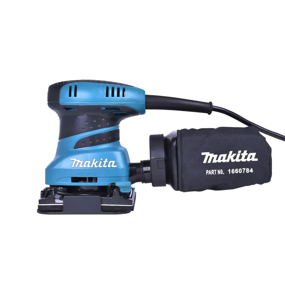 Lixadeira orbital modelo de 200W com 127V da Makita — fotografia 3