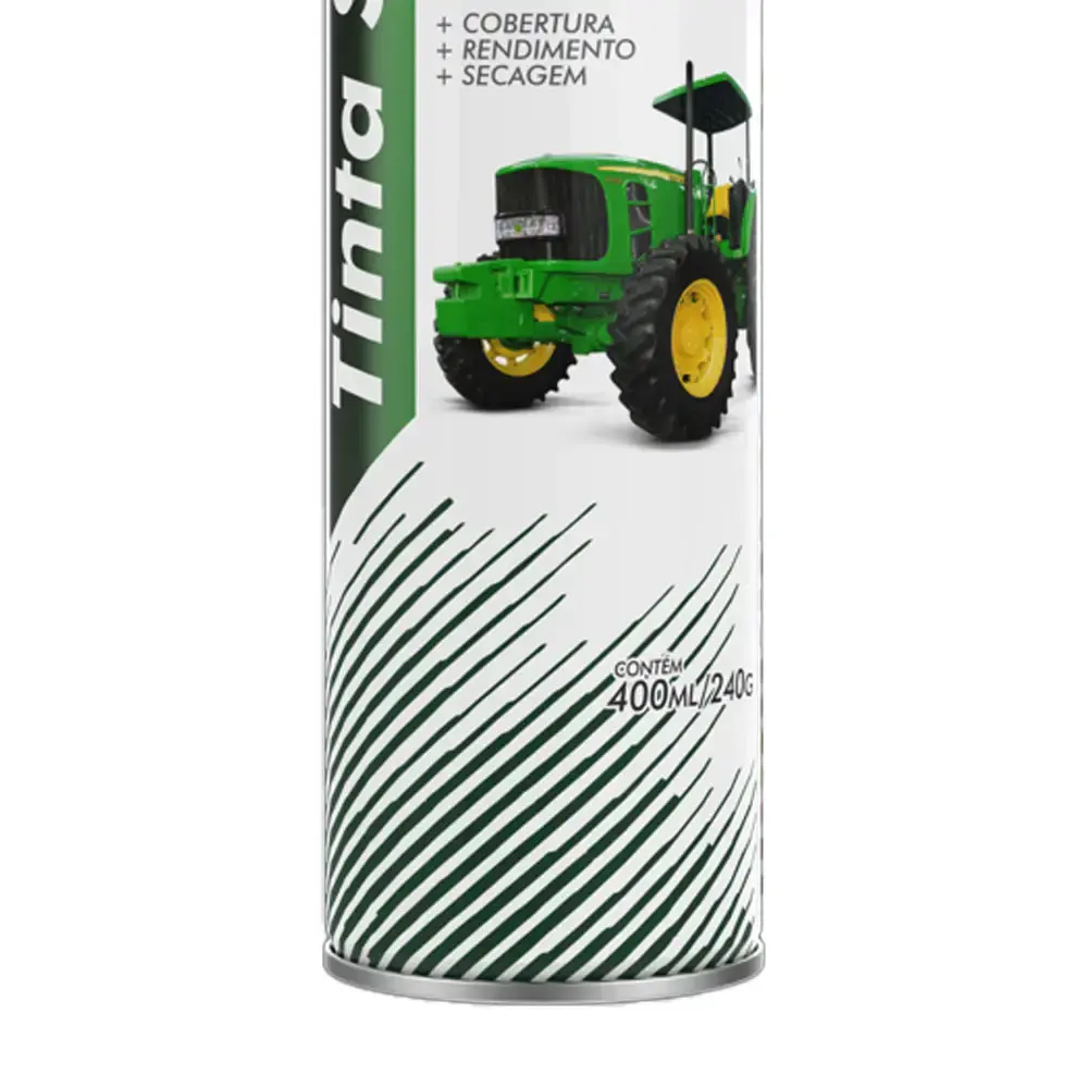 Tinta spray agricola verde 400ML AE0100145 Mundial prime — fotografia 5