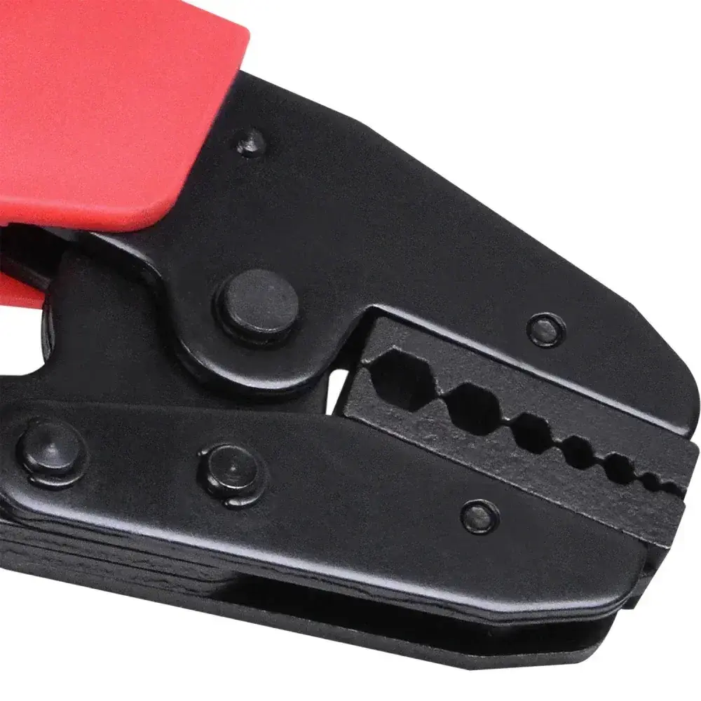 Alicate crimpador para cabos coaxiais 2,5-33,5MM² Worker — fotografia 10