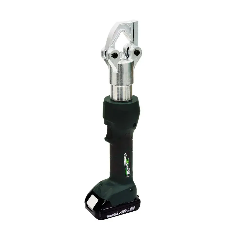 Prensa de terminais 10-240MM² bateria 18V 220V Greenlee