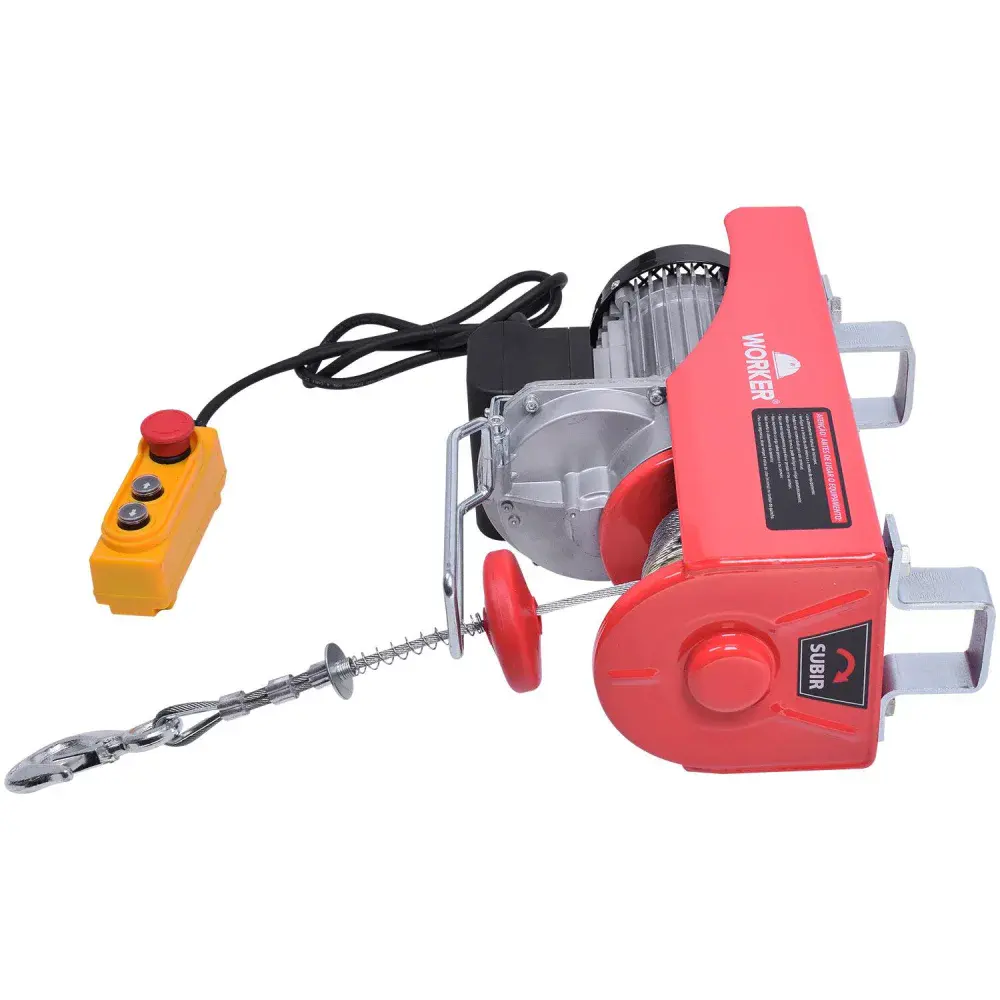 Guincho elétrico 0.5T/1T 1300W 220V Worker — fotografia 3