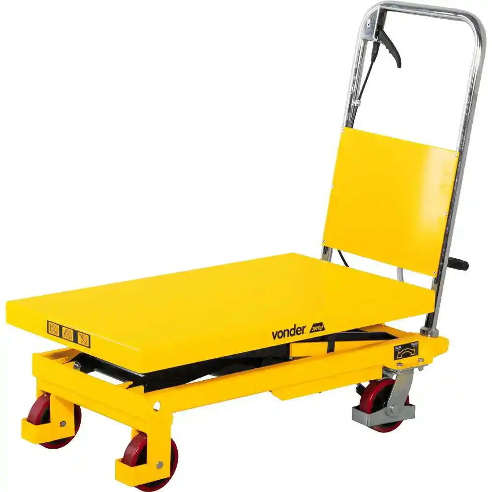 Mesa hidráulica pantográfica 300 KG MPP300 Vonder — fotografia 8