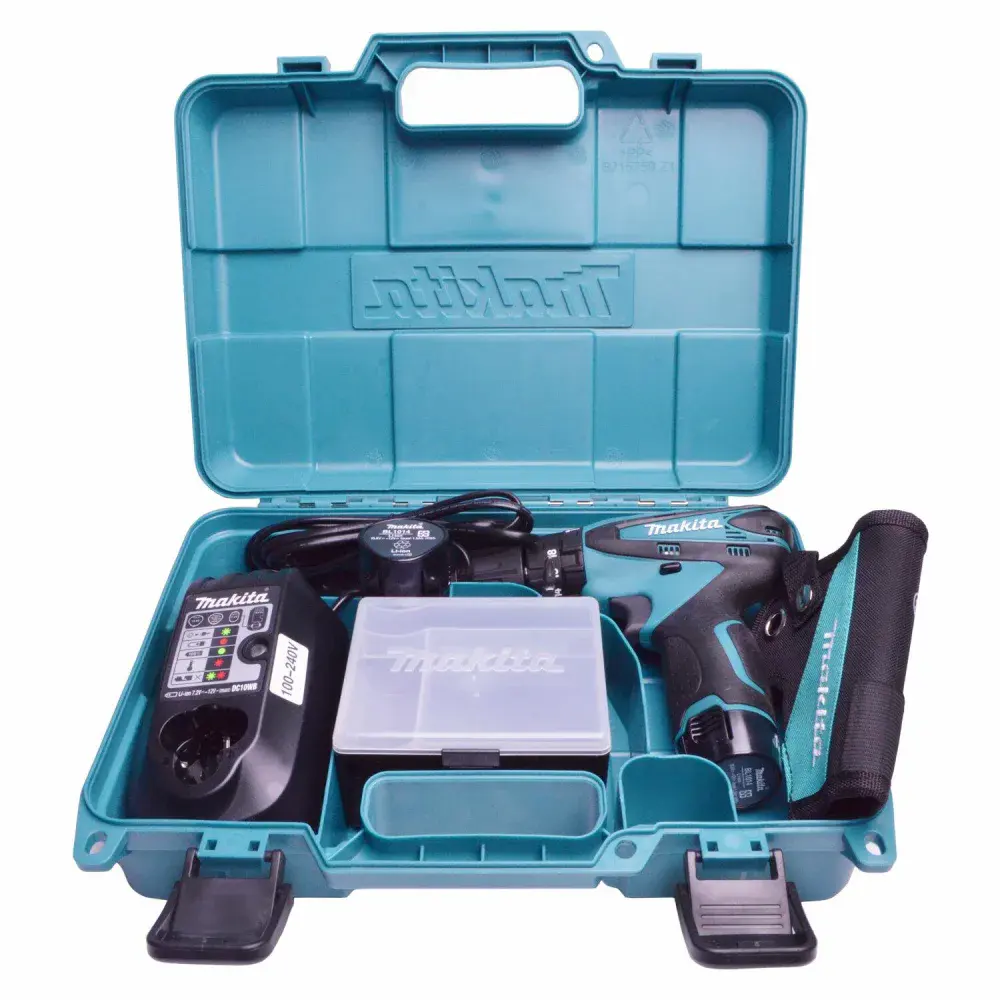 Parafusadeira furadeira impacto 3/8 12V HP330DWE biv Makita — fotografia 9