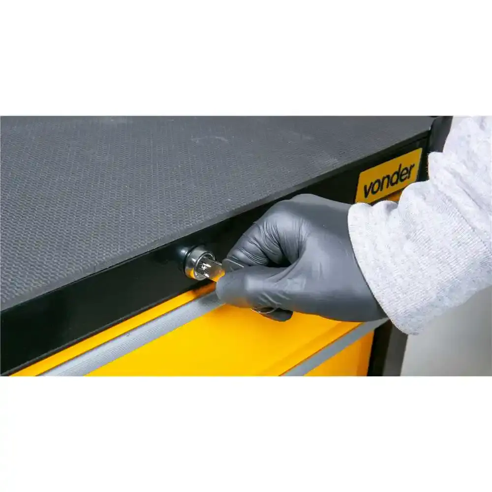 Carro para ferramentas com 7 gavetas 62X33X75CM Vonder — fotografia 3