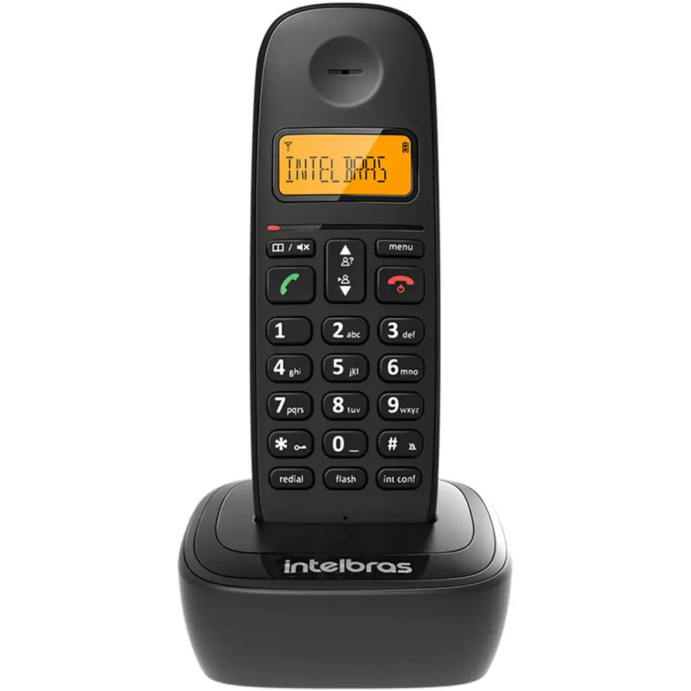 Telefone sem fio TS2510 preto Intelbras