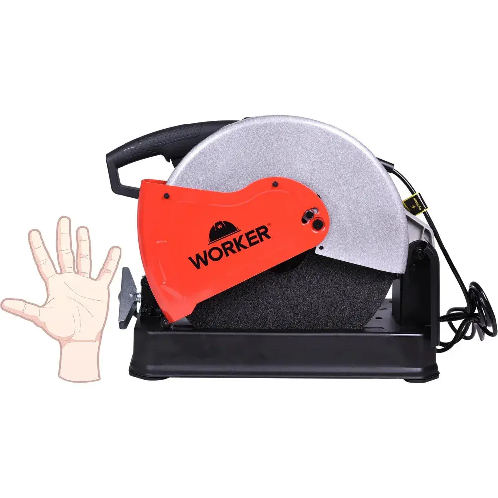 Serra de corte rápido elétrico 14 2300W 4000RPM 127V Worker — fotografia 5