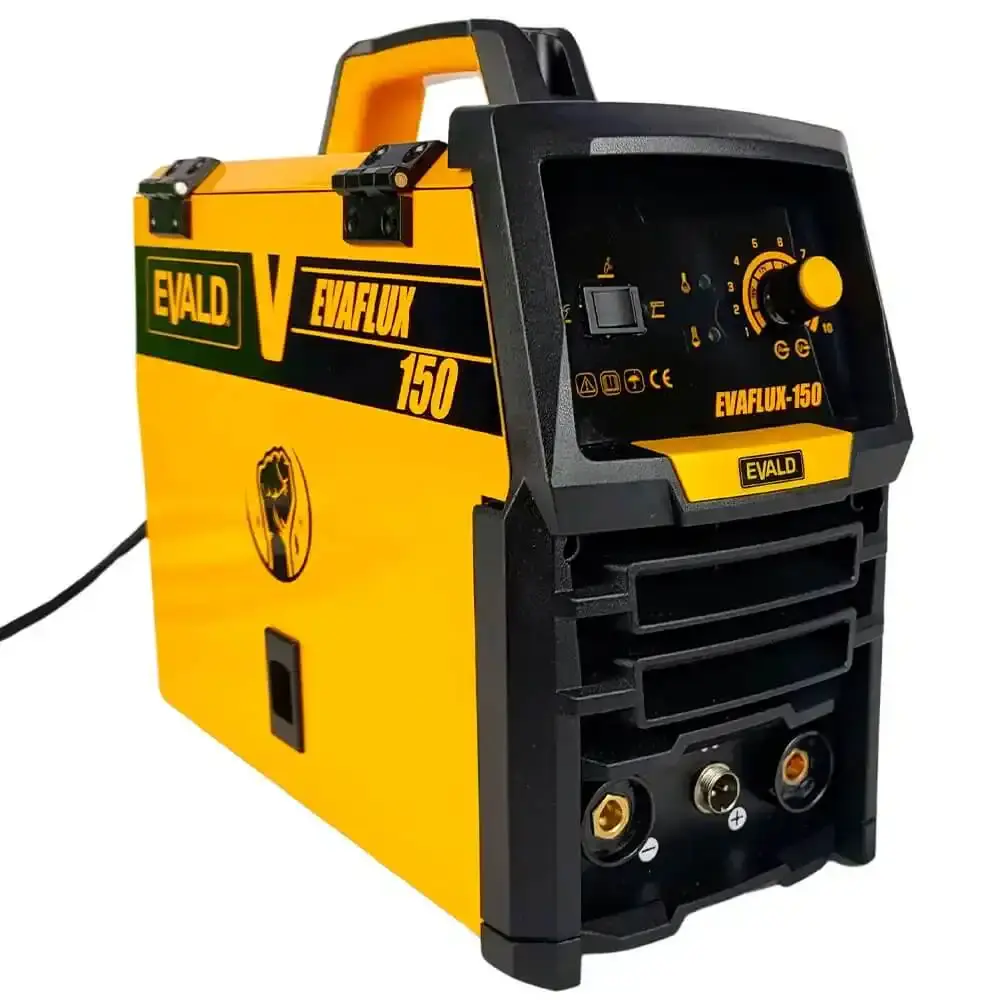 Máquina solda multiprocesso MIG sem gás sinérgica 220V EVAFLUX-150 Evald 220 V