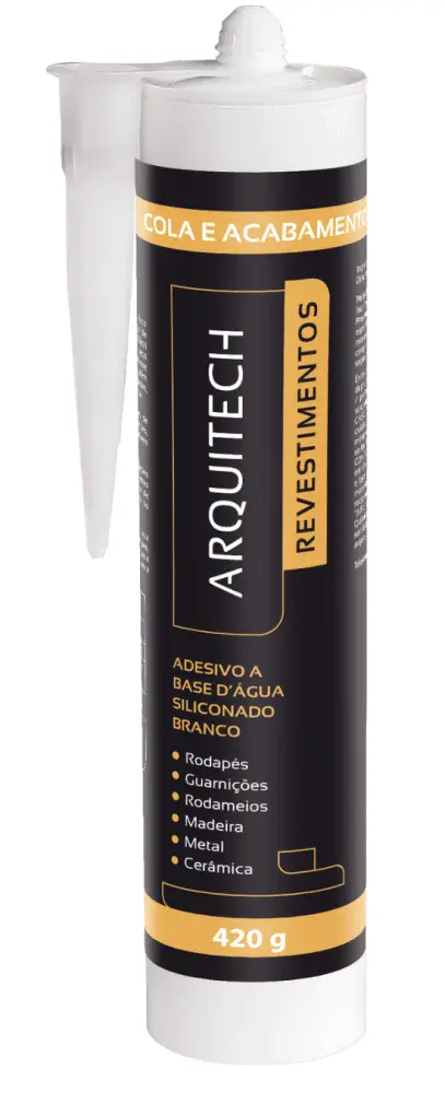 Cola para rodapé embalagem 420G Arquitech — fotografia 2