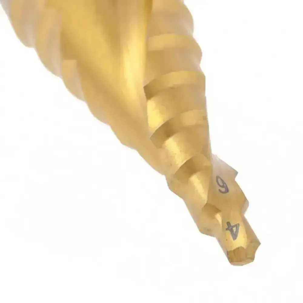 Broca escalonada de 4 à 20MM HSS espiral profissional MTX — fotografia 5