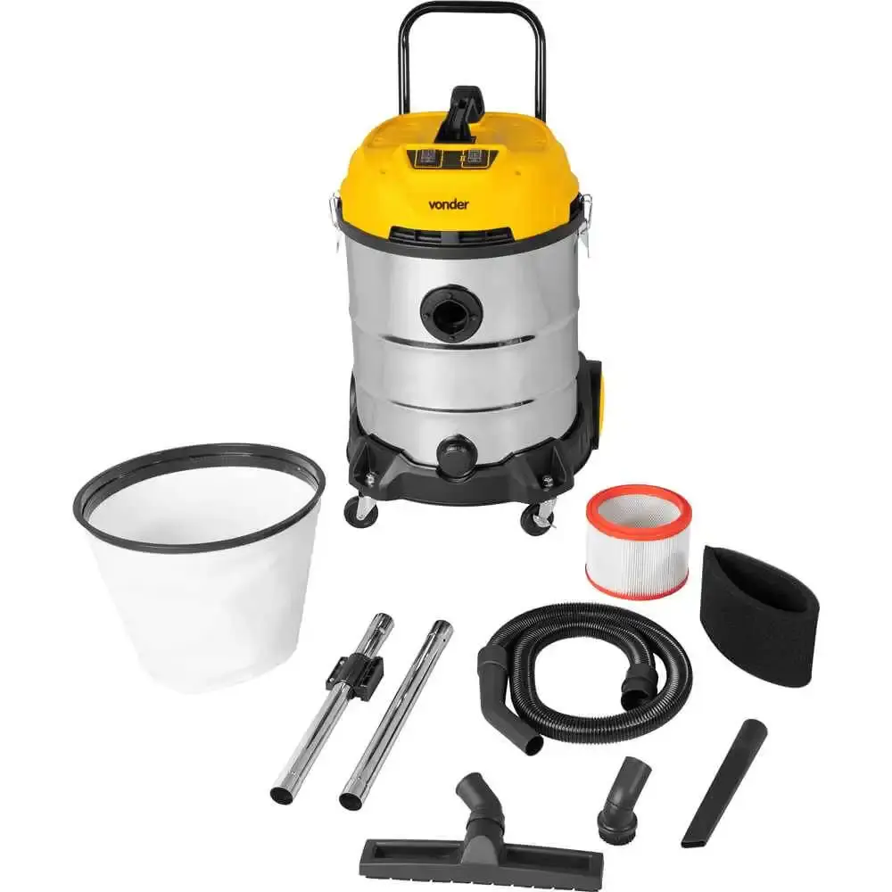 Aspirador de pó e líquidos 60 litros 2.400W APV2460 Vonder 220 V — fotografia 3
