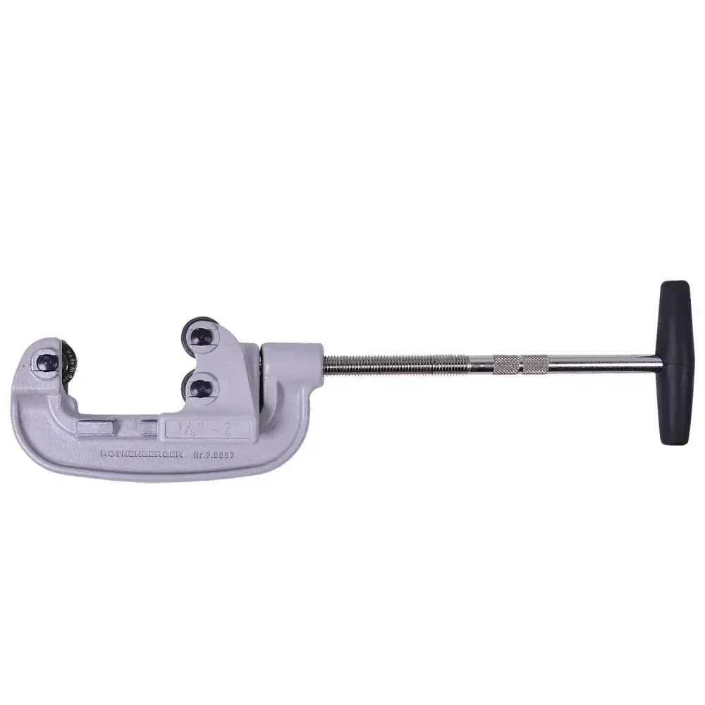 Corta-tubos inox super capacidade 1/8" a 2" modelo profissional Rothenberger — fotografia 8