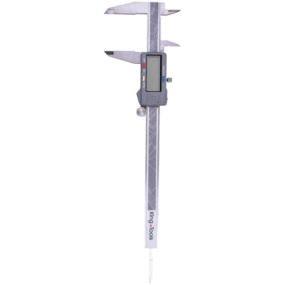 Paquímetro digital com dígitos grandes 502.200BL kingtools - cap. 200MM King Tools — fotografia 7