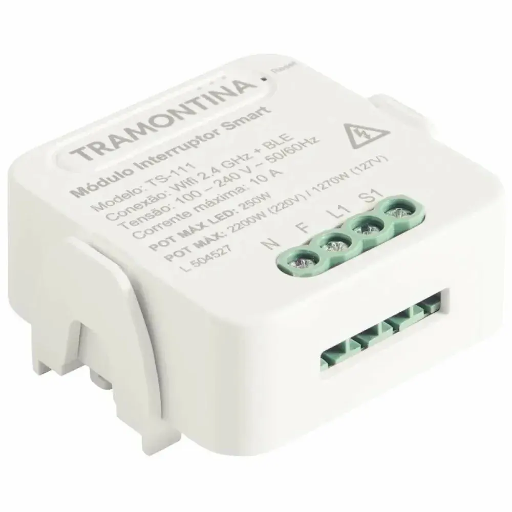 Módulo smart wifi bluetooth com 1 canal da Tramontina — fotografia 3