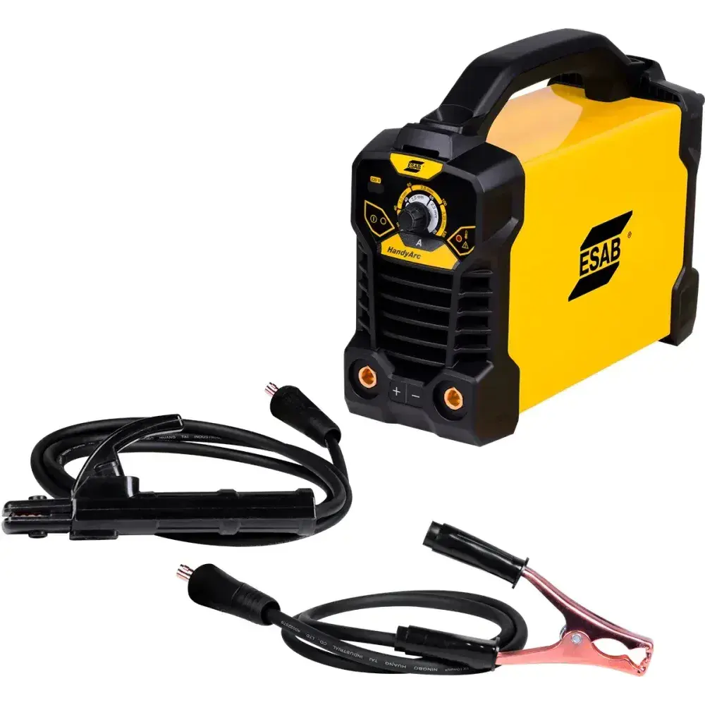 Máquina de solda inversora handyarc 162I 220V Esab — fotografia 6