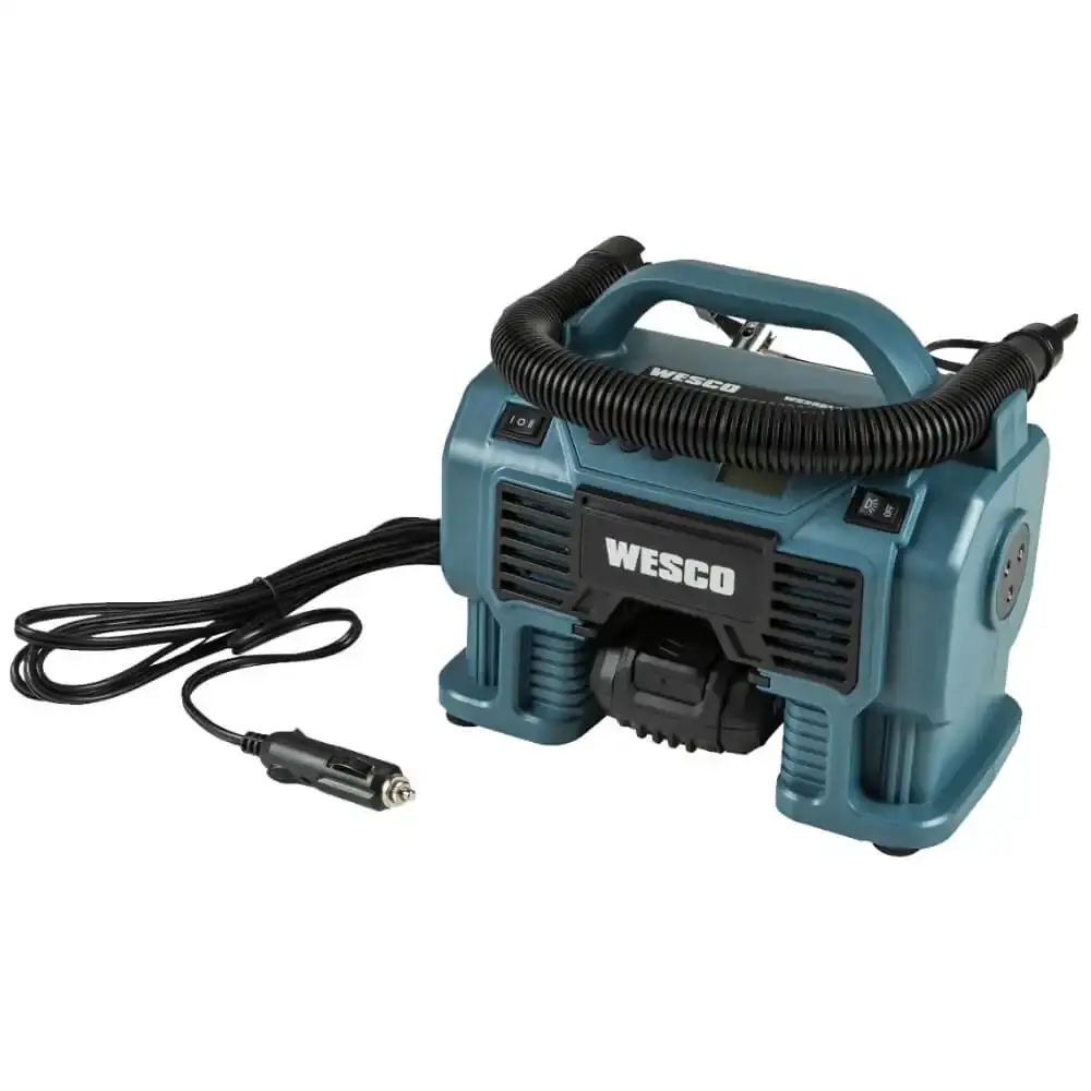 Compressor de ar portátil 160PSI 18V com 3 bicos WS2961.9 Wesco — fotografia 3