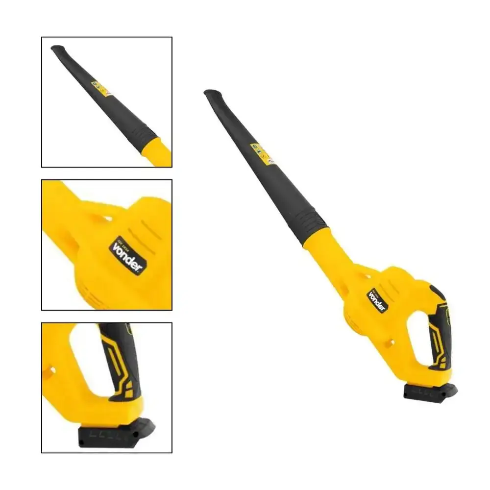 Soprador de folhas à bateria 18V com bateria 4AH e carregador bivolt Vonder — fotografia 3