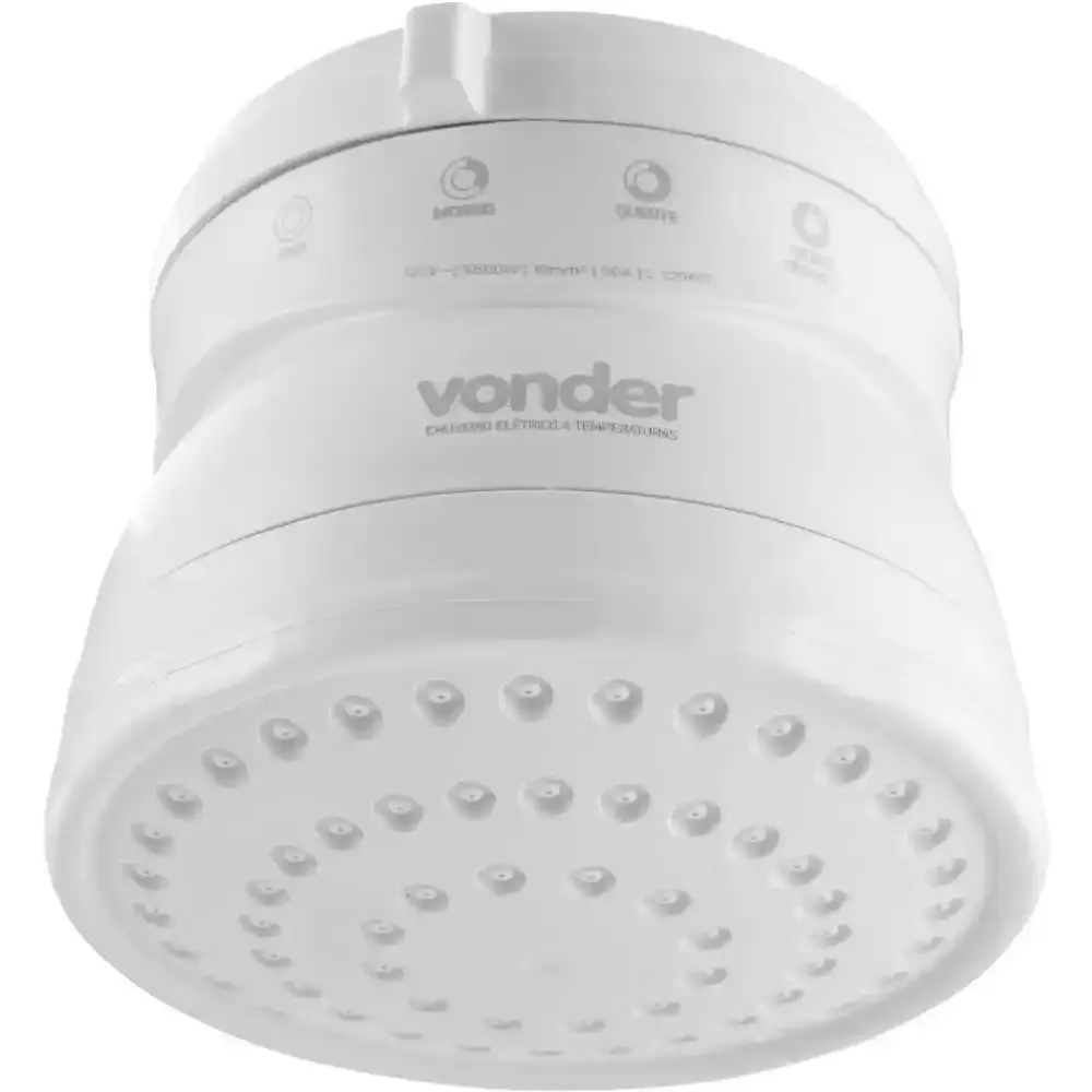 Ducha 4 temperaturas 5500W 127V branca Vonder — fotografia 5