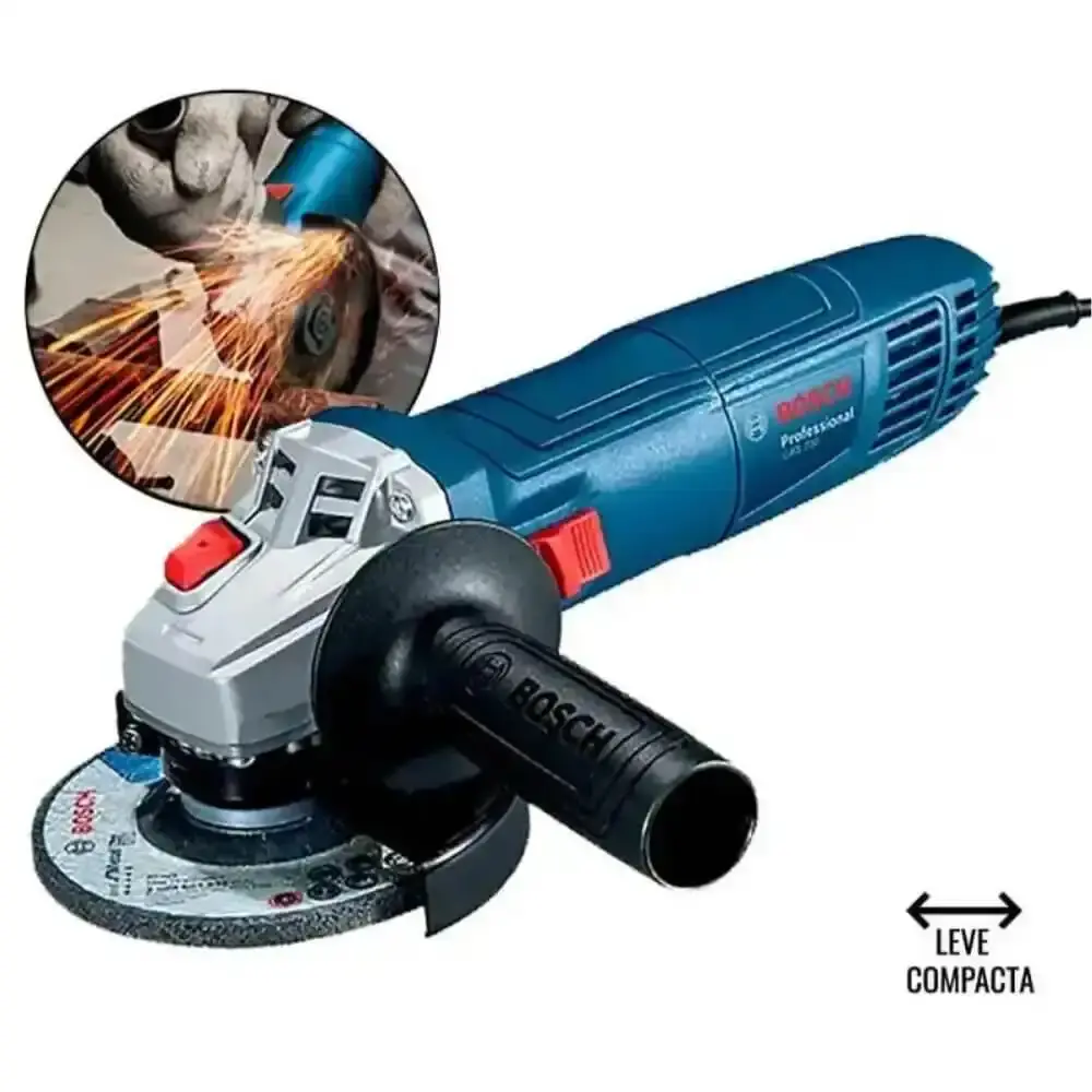 Esmerilhadeira angular 4.1/2POL 710W GWS 700 Bosch 220 V — fotografia 2