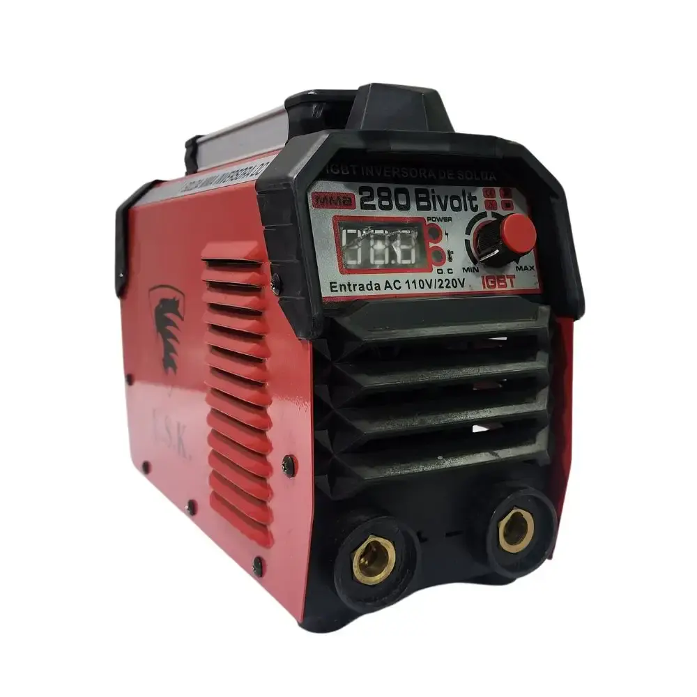 Máquina de solda inversora bivolt display digital MMA-280 USK — fotografia de referência