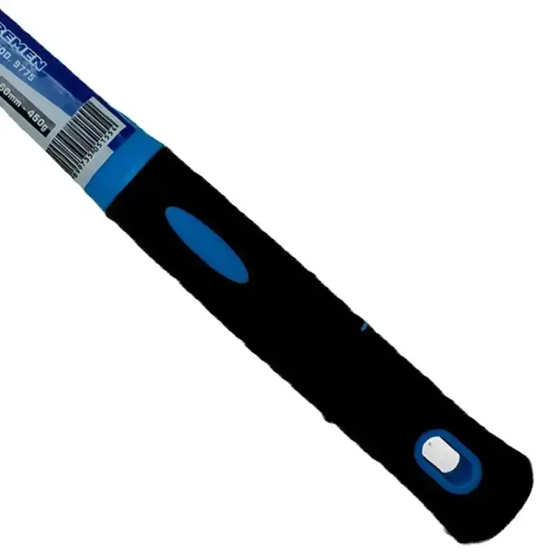 Martelo de borracha branca 450G cabo de fibra 9775 Bremen — fotografia 3