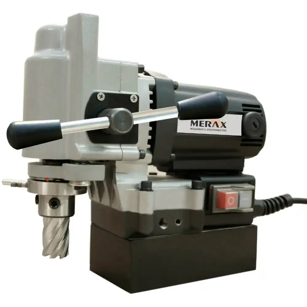 Furadeira de base magnética 13 a 32 MM CTYP-28A Merax 220 V — fotografia de referência