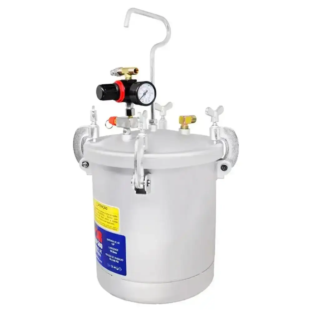 Tanque de pintura 10 litros PRO-580 PDR PDR2 Ldr2 — fotografia 5