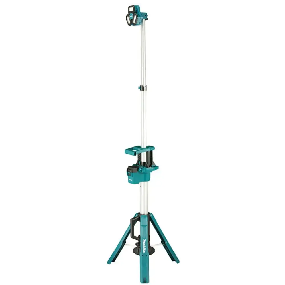 Refletor de LED 1250LM e tripé 18V 6,0AH sem bateria Makita — fotografia de referência