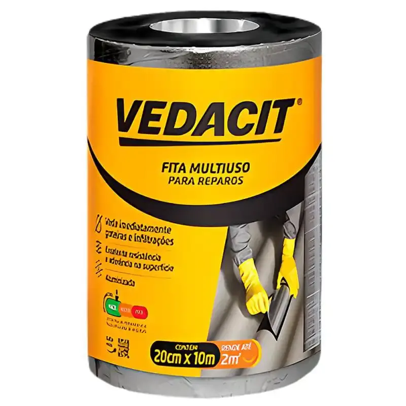 Fita Multiuso Auto Adesiva Vedacit 20CM x 10M 121822 OTTO BAUMGART