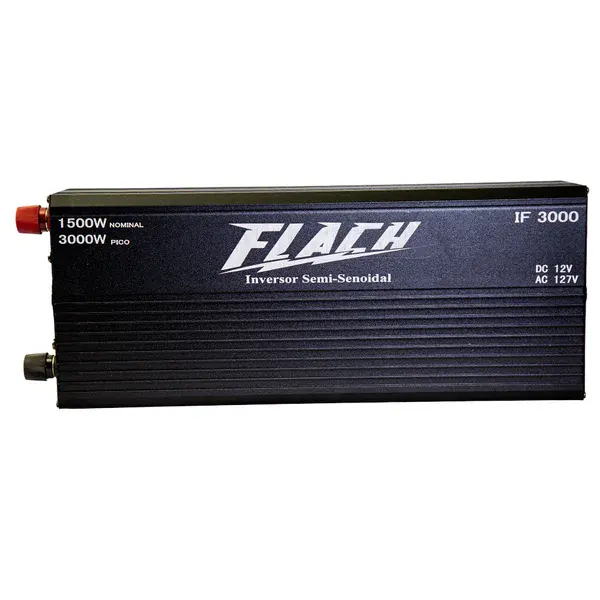 Inversor de tensão IF3000-3 semi senoidal 12V/127V - Flach — fotografia de referência
