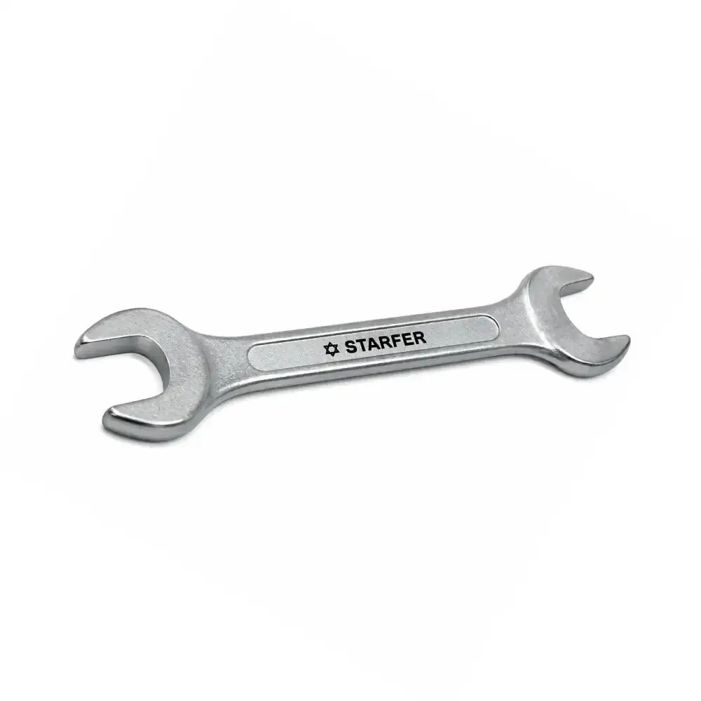 Chave fixa 1,2X1,3CM aço cromado Starfer — fotografia de referência