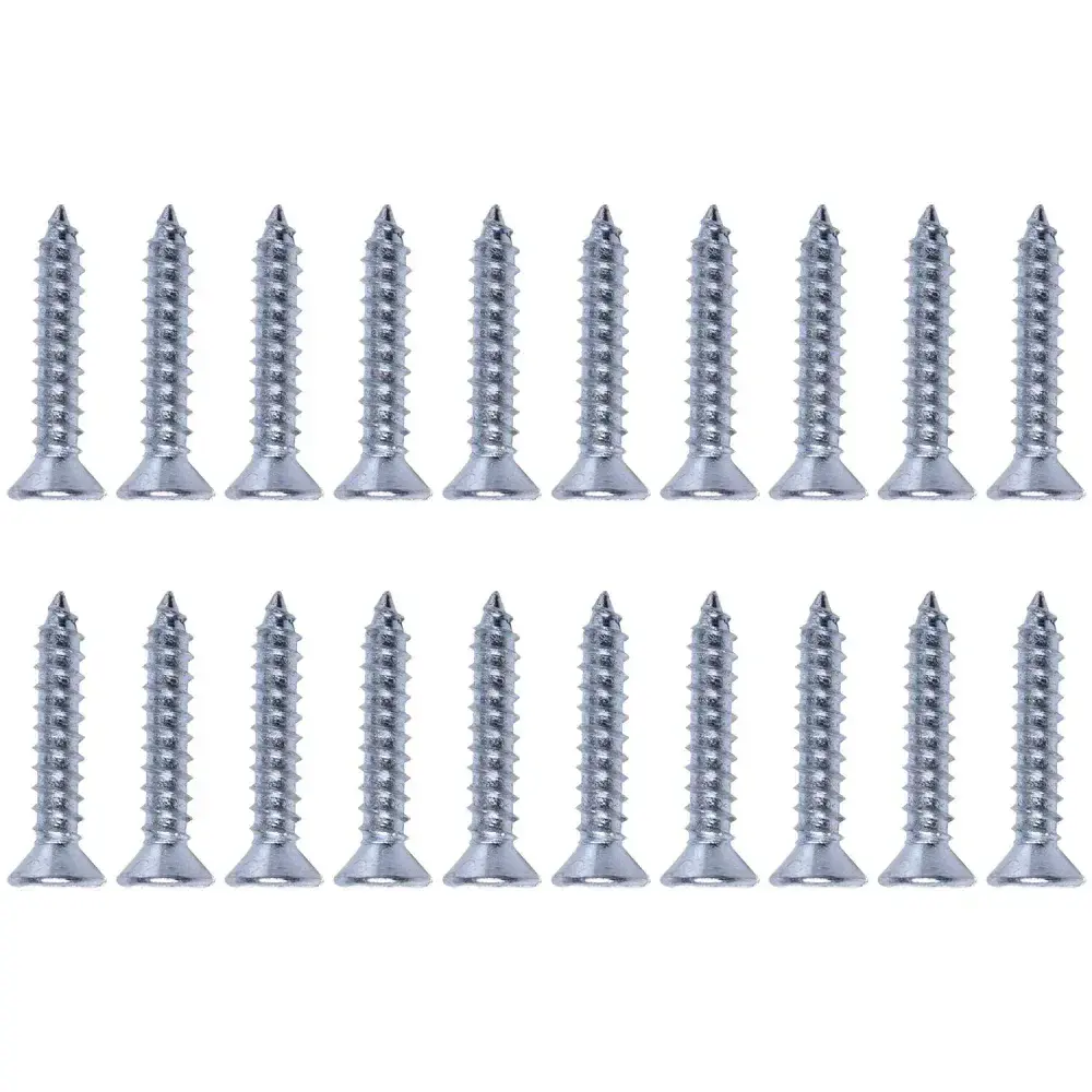 Parafuso cabeça chata zincado 2,8X16MM 20 peças Worker — fotografia 5
