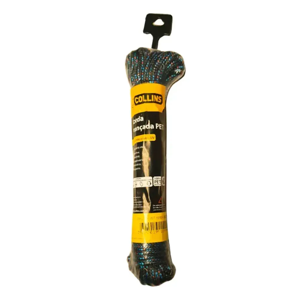 Corda pet trançada color meada 8MMX20M Collins — fotografia 6