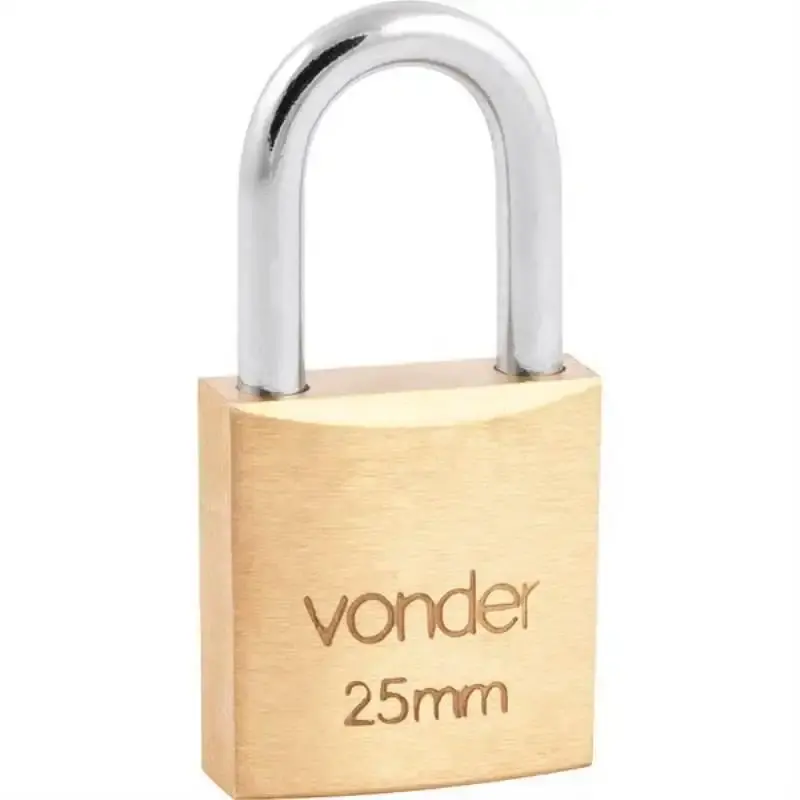 Cadeado de latão 25 MM Vonder