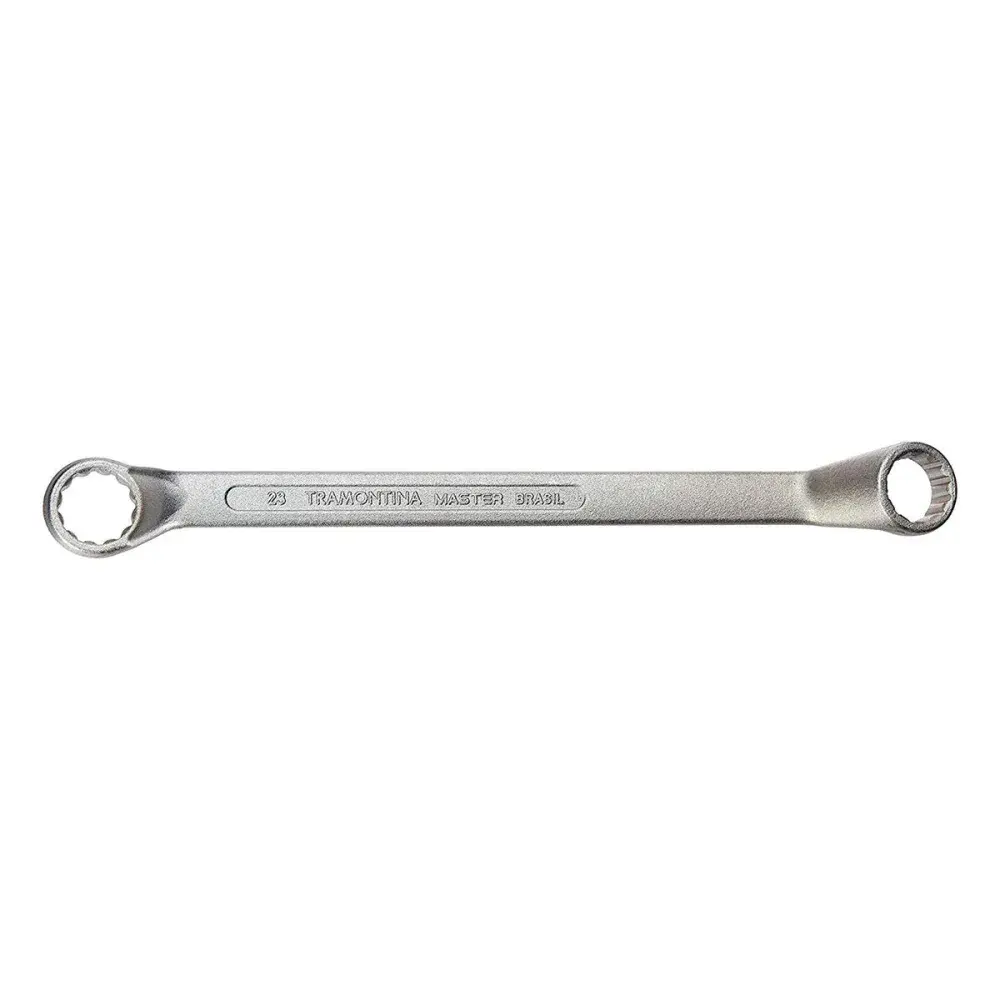 Chave estrela 21X23 mm master com corpo em aço especial cromado Tramontina — fotografia de referência