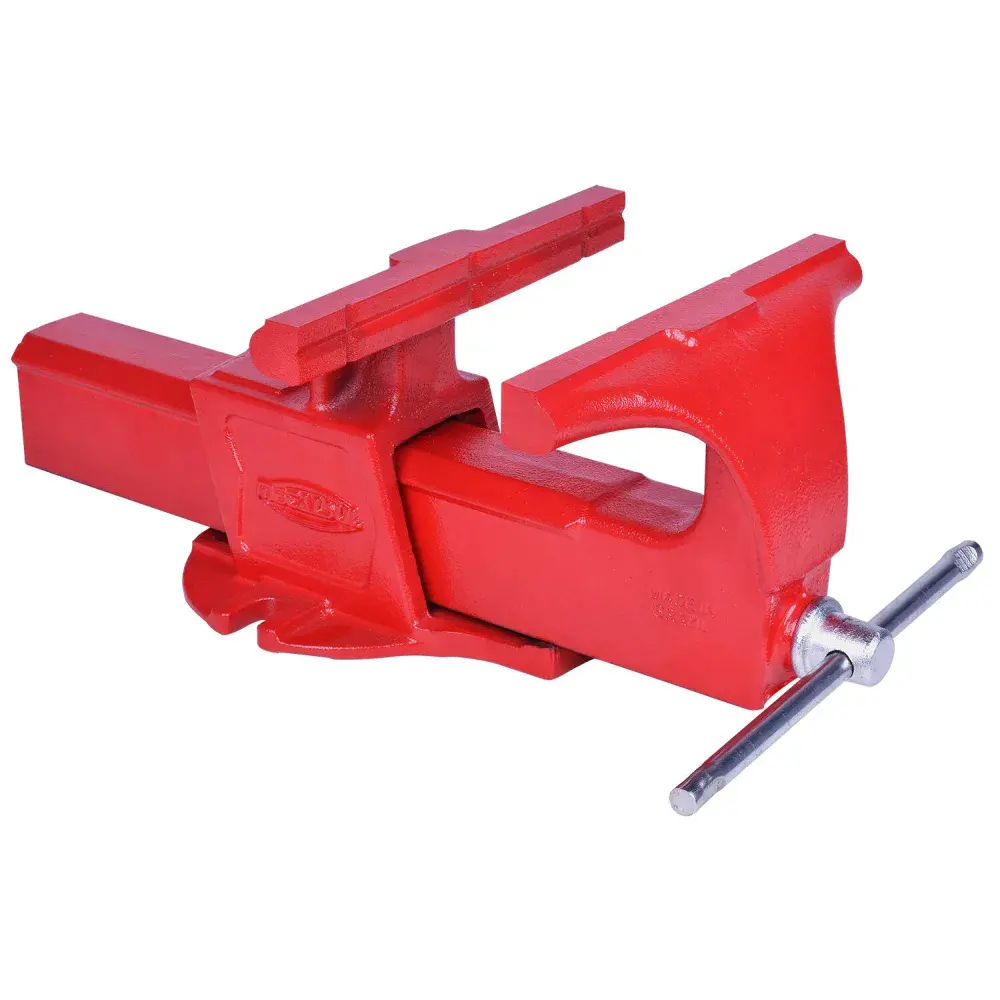 Torno de bancada NR8 mordente fixo Metalsul