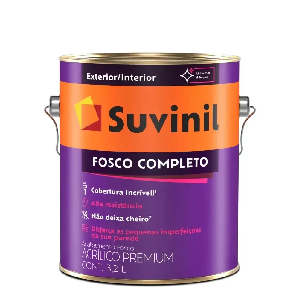 Acrílico fosco completo base C2 3,2L suvinil Suvinil Selfcolor — fotografia 2