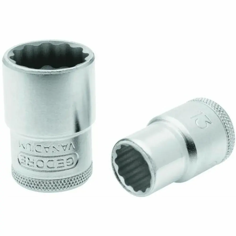 Soquete estriado para encaixe 1/2'' - 11/16" Gedore — fotografia de referência