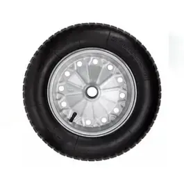 Roda Para Carriola Pneu e Camara 3,25 x 8 002627 ALZA — fotografia 2