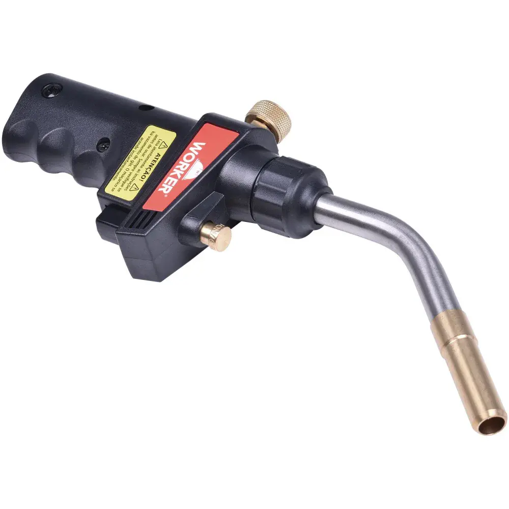 Maçarico portátil automático mapp pro 12.300BTUS Worker — fotografia 4