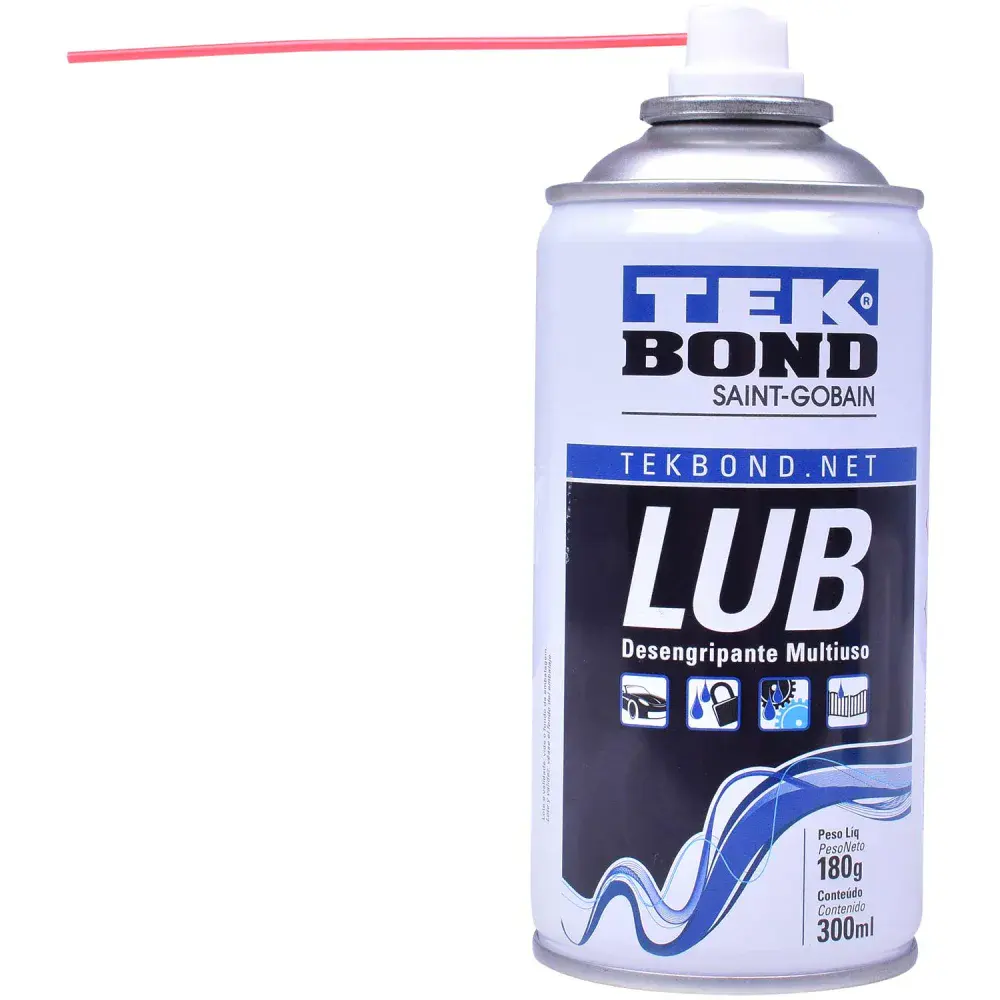 Óleo lubrificante e desengripante 300ML Tekbond — fotografia 2